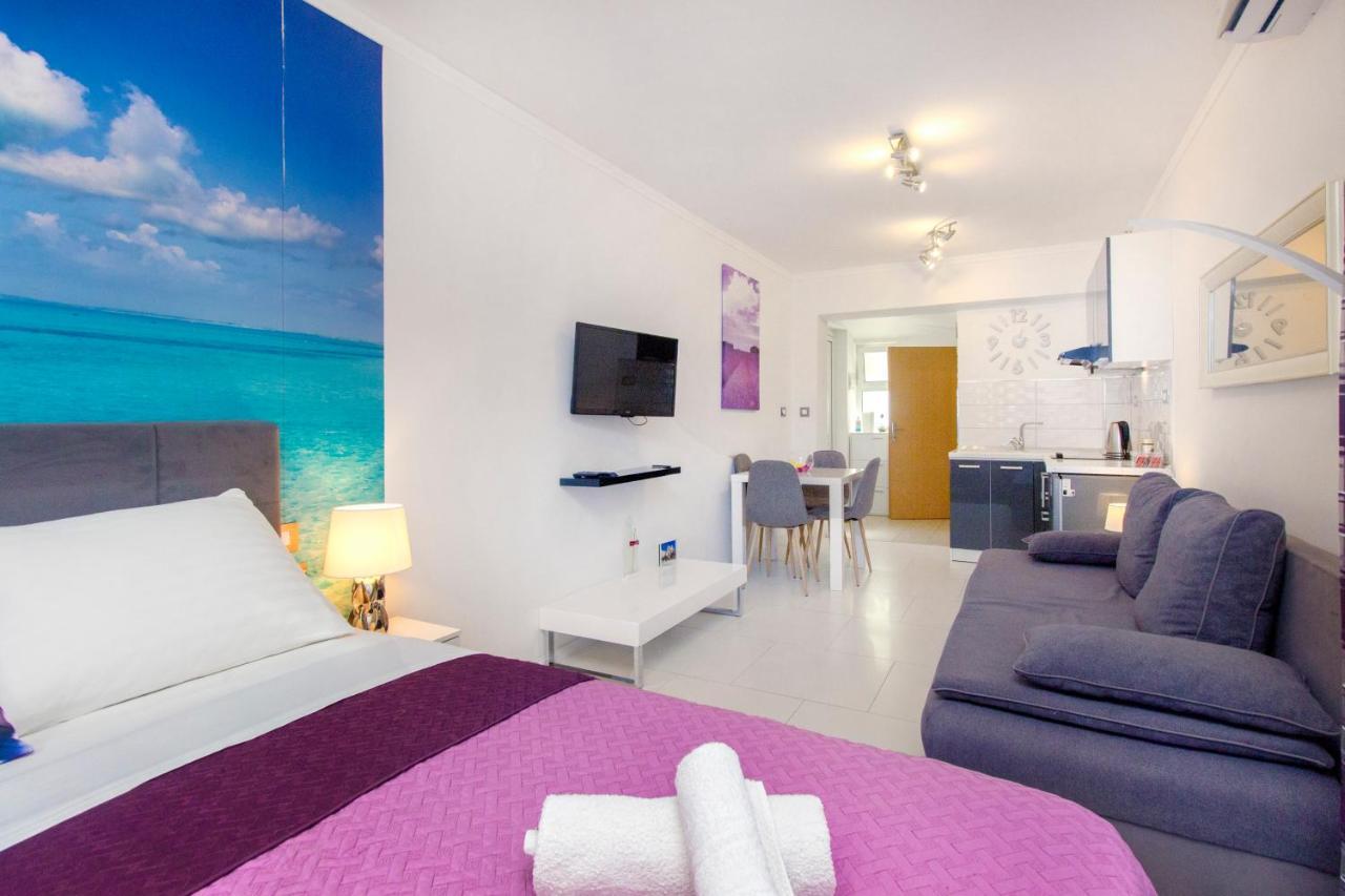 Apartment Seaside, Free Parking Шибеник Экстерьер фото